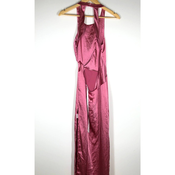 For Love And Lemons Tahlia Maxi Dress Pink NWT M - Picture 9 of 15